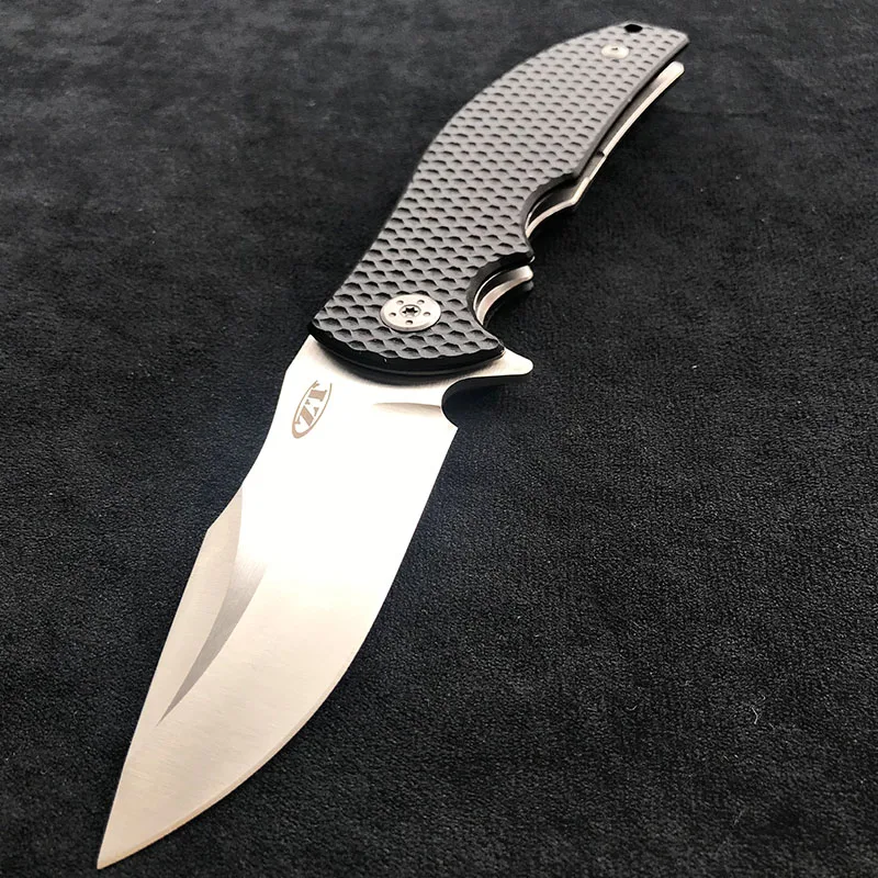 ZT 0606CF складной нож SER.0192 шарикоподшипник с деревянной ручкой для охоты кемпинга выживания многофункциональный инструмент edc саблей