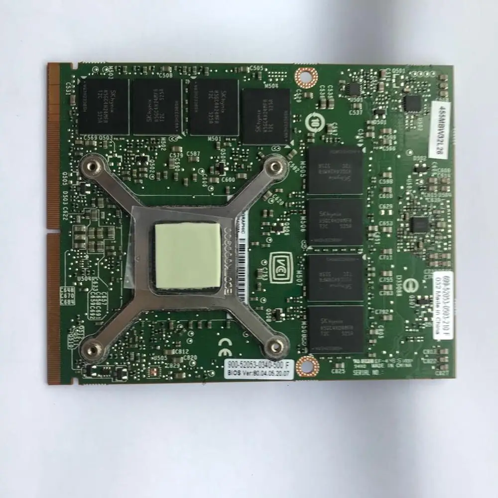 Видеокарта для HP ZBOOK 17 G2 M6700 оригинальная видеокарта K5000M k 5000m 4 ГБ GDDR5 MXM 3 0 тест
