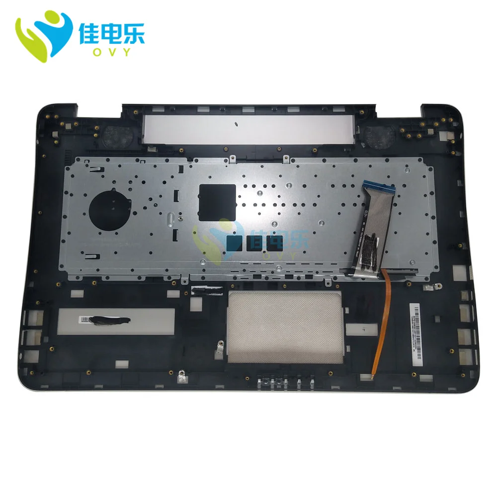 Teclado Retroiluminado para Laptop Asus Teclados de Luz Palmrest Prata c Shell gk be fr ru ua sw cz nd af cf N751 G771 N751jx G771jw - Imagem 6