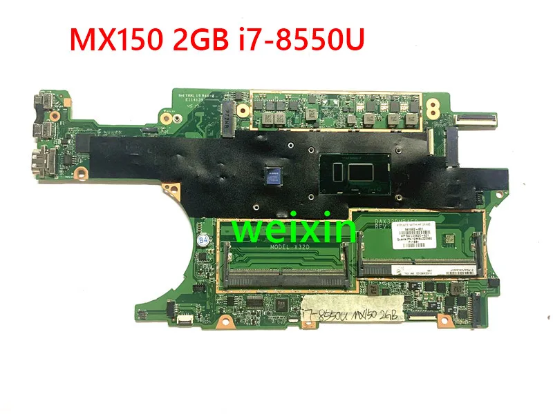 Материнская плата X32D DAX32DMBAE0 для ноутбука HP SPECTRE X360 15-BL 15T-BL 941662-601 MX150 2 Гб телефон 100%