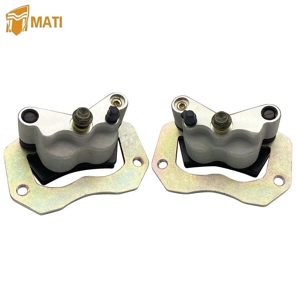 Mati Rear Left Right Brake Caliper Assembly for ATV Polaris General 1000 RZR 900 900S 1000 1000S with Pads 1912274 1912275