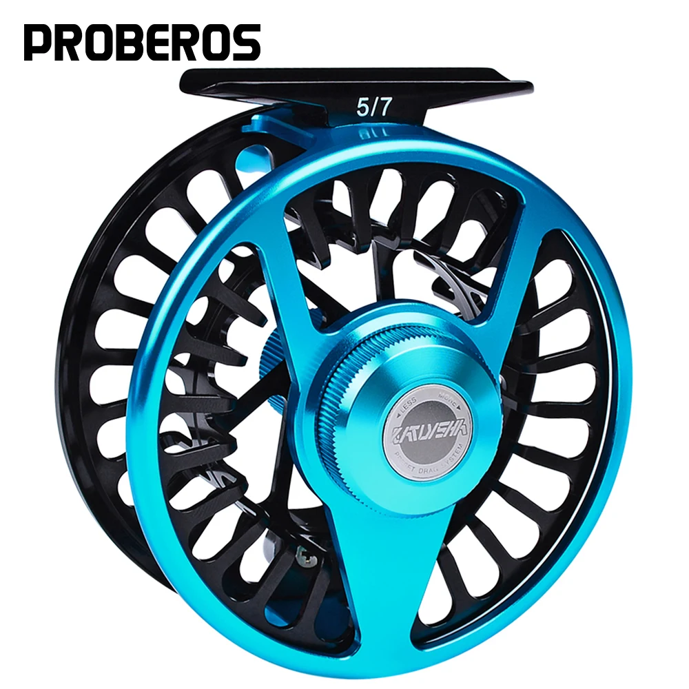 5/7-7/9-9/10 WT 3+1BB Fly Fishing Wheel Fly Fishing Reel Aluminum Fly Reel CNC Machine Left&Right Handle Casting New
