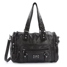 Angelkiss женская сумка на плечо дорожные сумки подушка сумка с ручкой сверху Наплечная Сумка из искусственной кожи Большая вместительная сумка для багажа