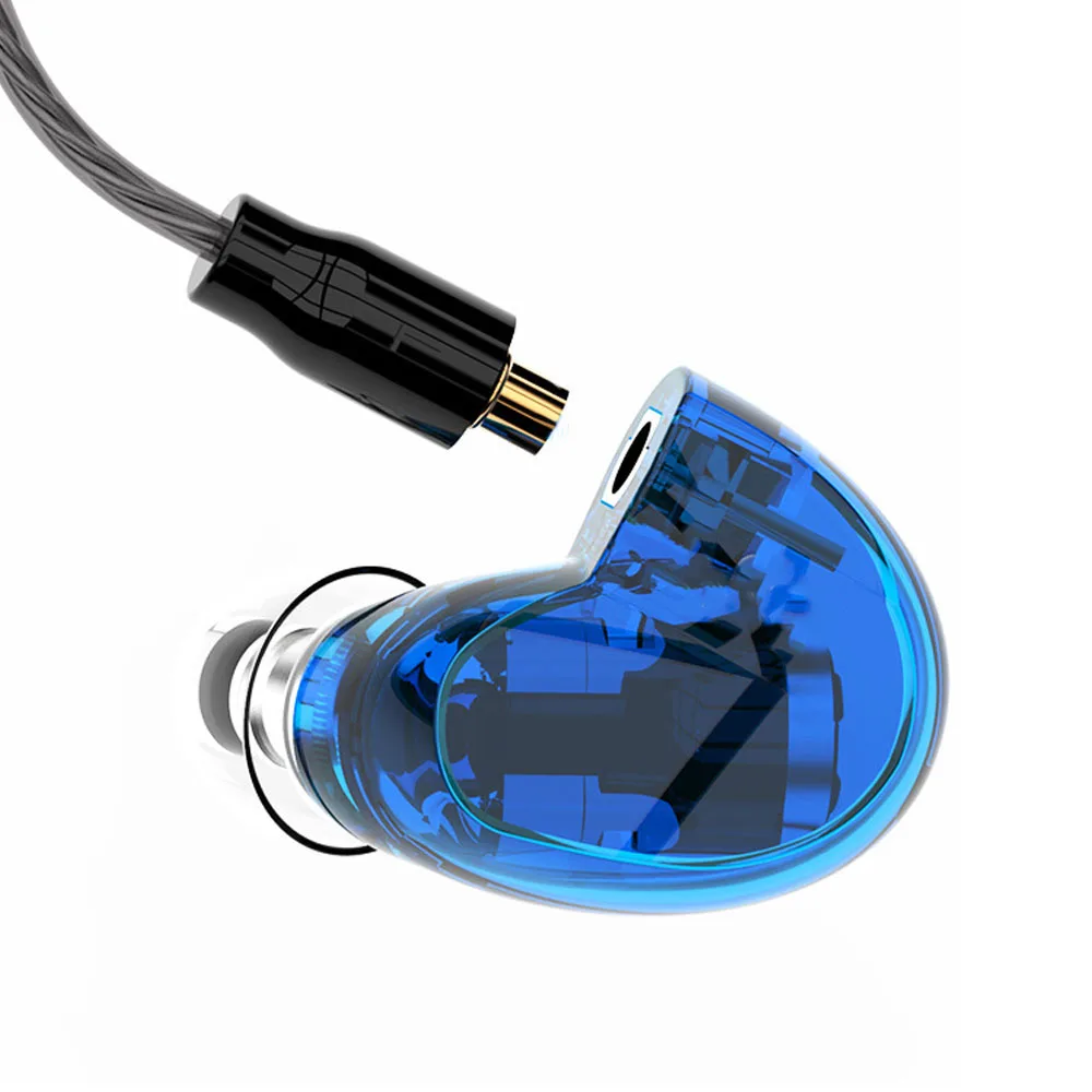 

FDBRO ASY MMCX Detachable Cable HIFI DJ monitor Sport Earphones Headset Earbud UE SE535 Hybrid Balanced Armature in ear Earphone