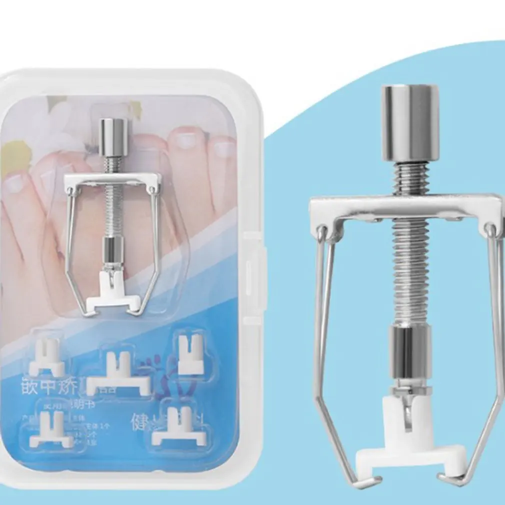 

Durable Use 3PCS/SET Stainless Steel Ingrown Toenail Correction Straightening Clip Toe Nail Correction Pedicure Foot Care