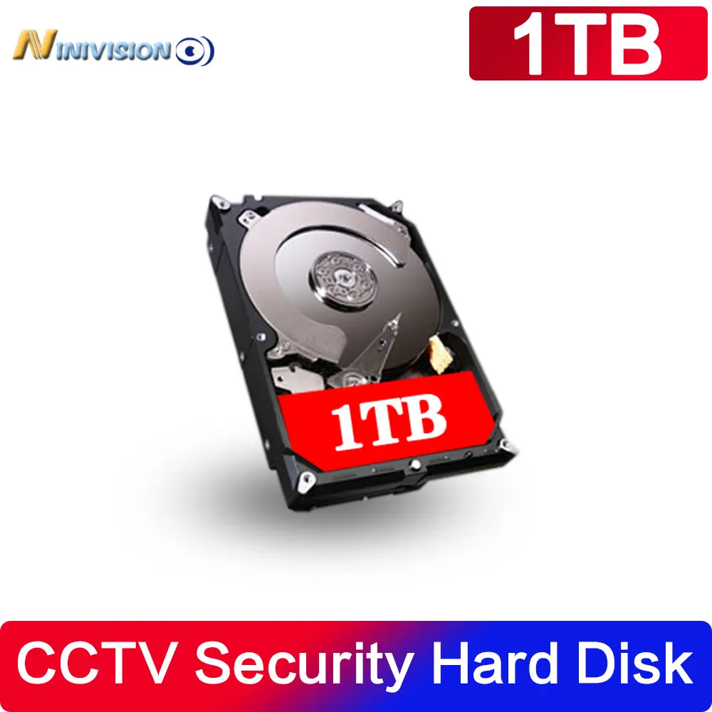 Жесткий диск DVR NVR CCTV 1 ТБ жесткий 1000 Гб HDD HD внутренний SATA 3 7200 об/мин 64 м 5 дюйма для