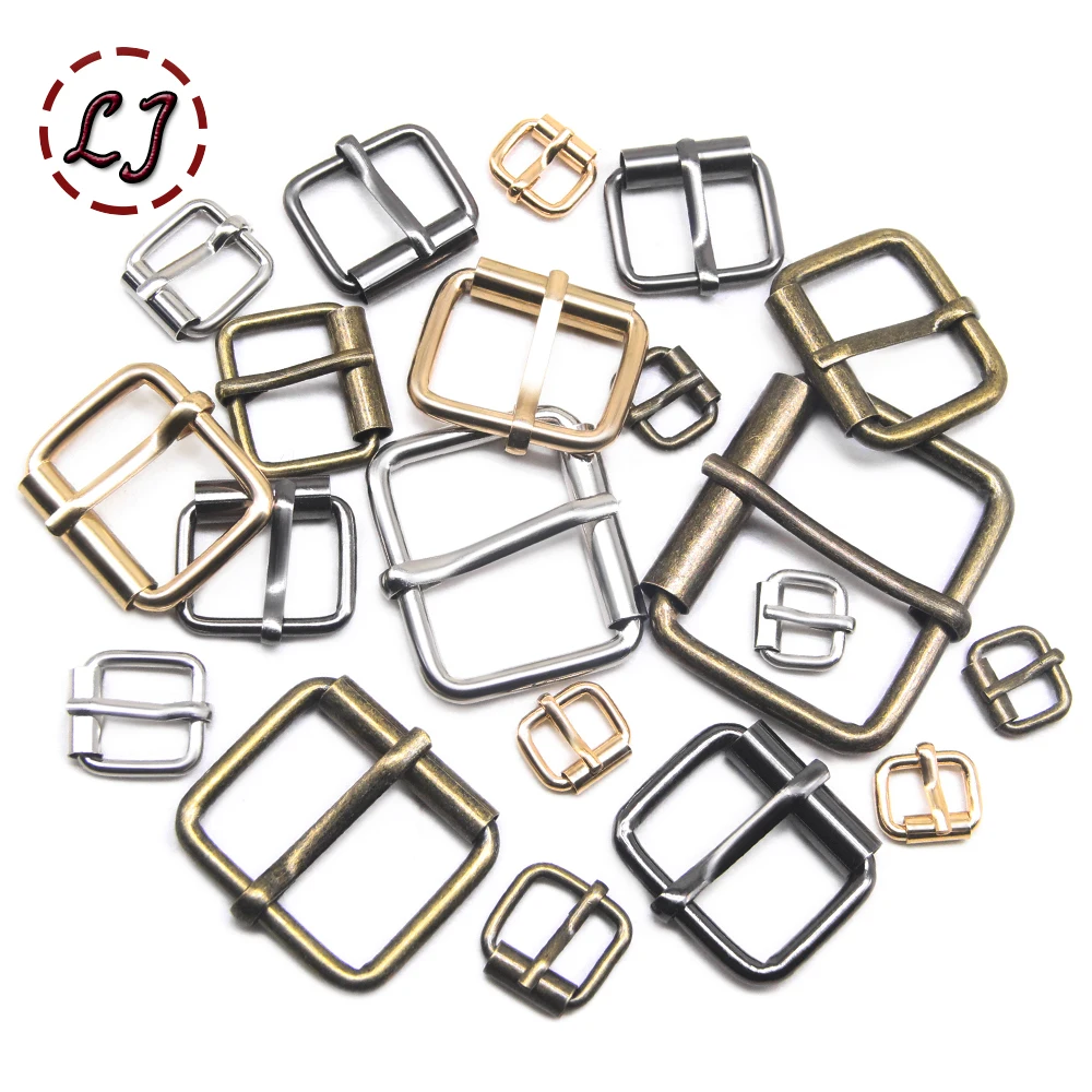 Versatile Square Metal Buckles - Silver, Bronze, Gold -