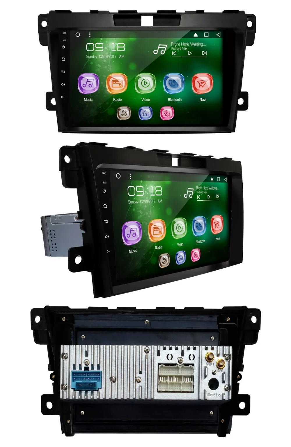 Top Allways 9" IPS Screen Android 9.0 Octa-core Ram 2GB Rom 32GB Car Multimedia for Mazda CX-7 2013- with 2.5D Touch Screen 0 Top Allways 9" IPS Screen Android 9.0 Octa-core Ram 2GB Rom 32GB Car Multimedia for Mazda CX-7 2013- with 2.5D Touch Screen 0