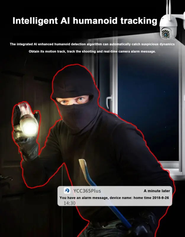 Горячая продажа 1080P HD IP водонепроницаемая камера видеонаблюдения Открытый WiFi PTZ