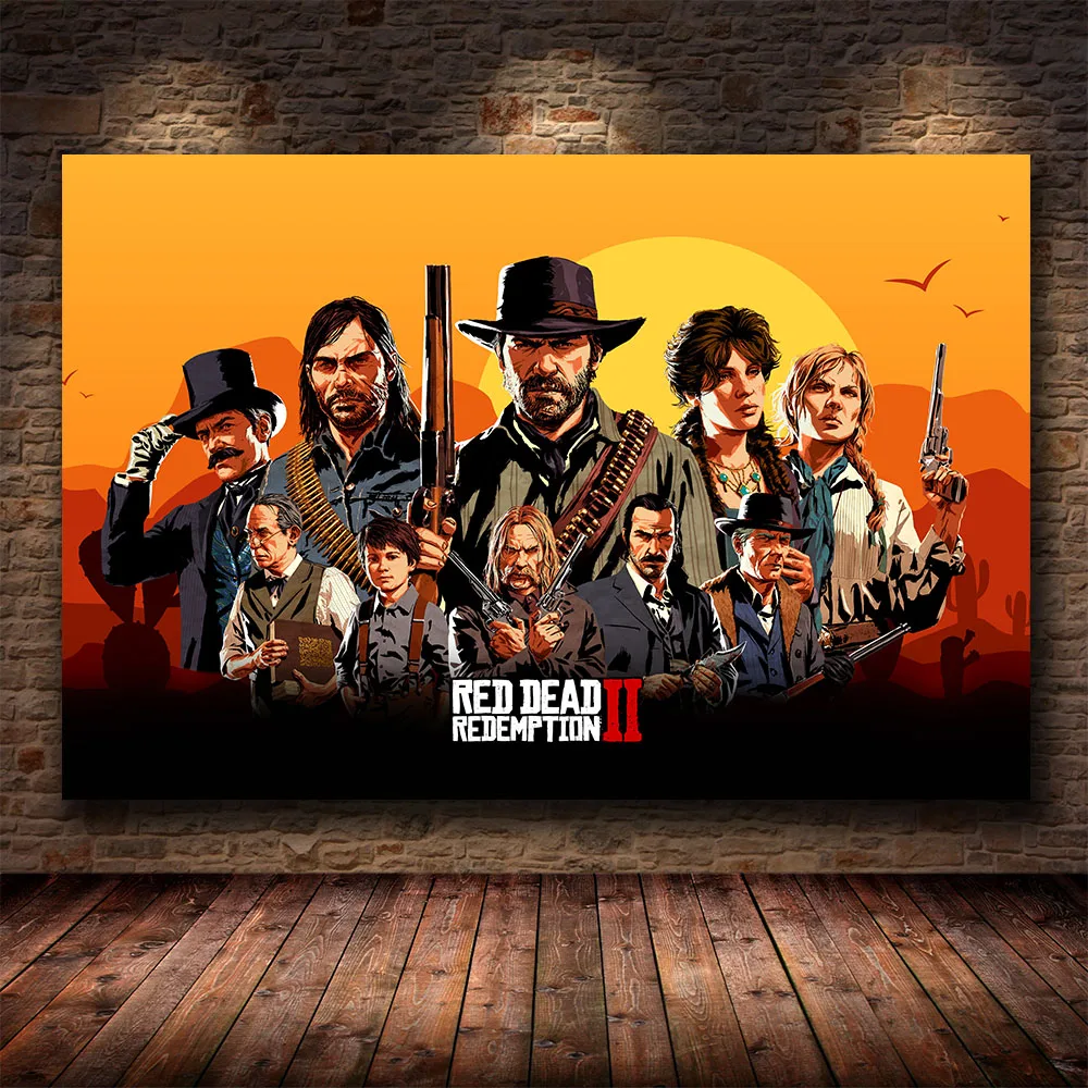 red dead redemption 2 posters & prints by last art - Printler