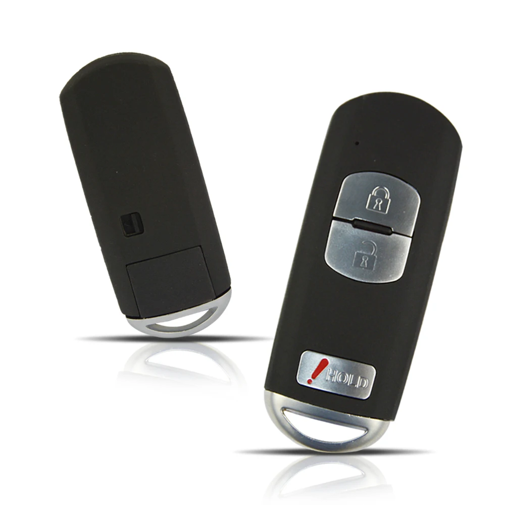 OkeyTech 3 кнопки смарт дистанционные брелки для ключей в виде ракушки Mazda M3 M6 X 5 на