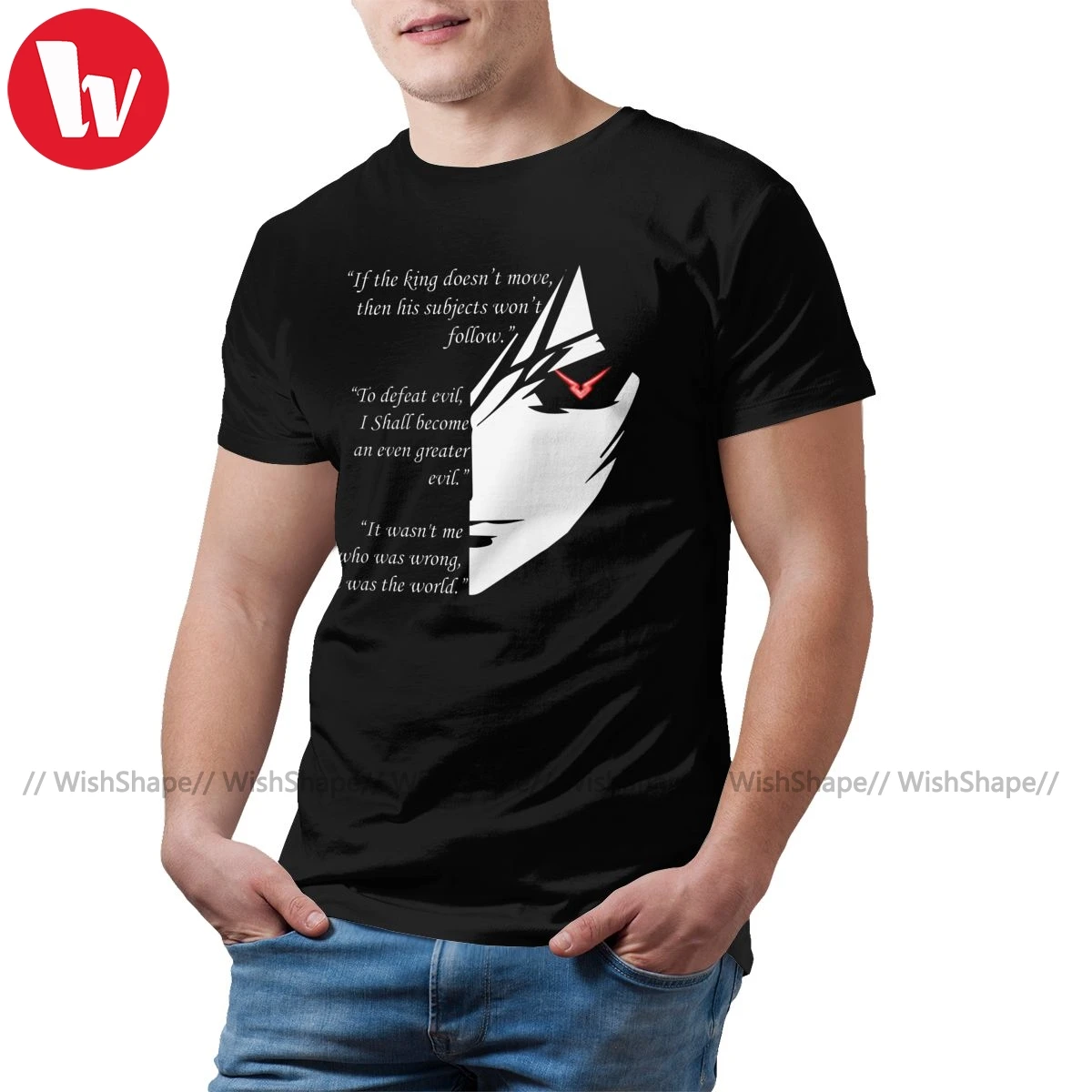 Code Geass T Shirt The Testamennt Of Lelouch T Shirt Men Plus Size Tee 