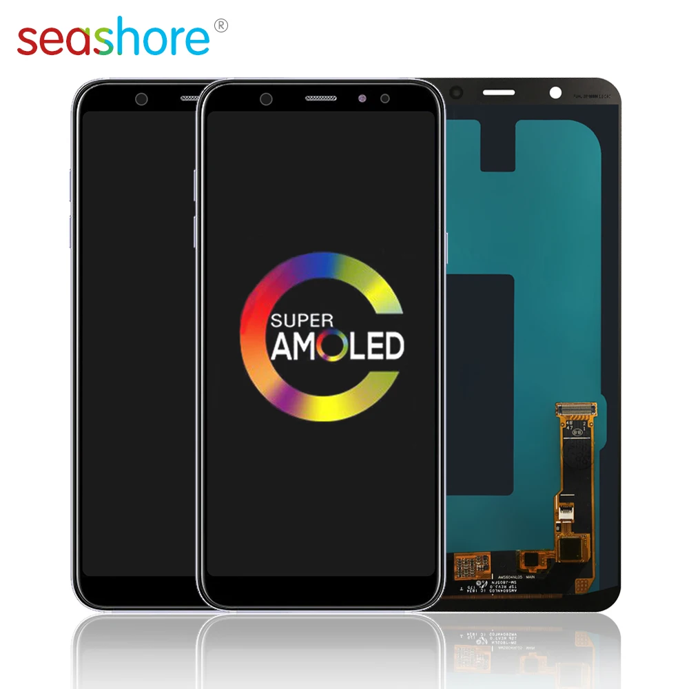 

6.0"AMOLED For SAMSUNG Galaxy A6+ 2018 LCD Touch Screen Digitizer Assembly For Samsung A6 Plus Display Replacement A9 Star Lite
