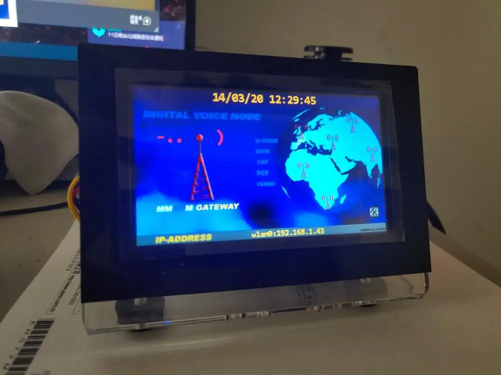 

От BI7JTA дуплексный MMDVM UHF VHF UV Hotspot для P25 DMR YSF DSTAR NXDN + Raspberry Pi 3B + акриловый чехол + 3,2/4,3 дюймов Nextion LCD