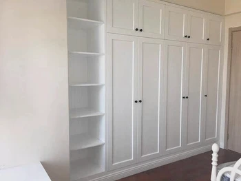 

solid wood melamine wardrobe walking closet customized furniture bedroom furniture order size color china closet wardrobe