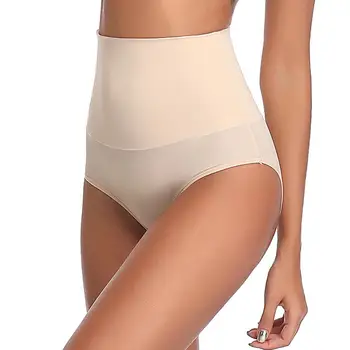 

Sexy Women's Panties High Waist Tummy Control Waist Trainer Body Shaper Brief Slimming Underwear Shapewear Modeling Strap Girdle