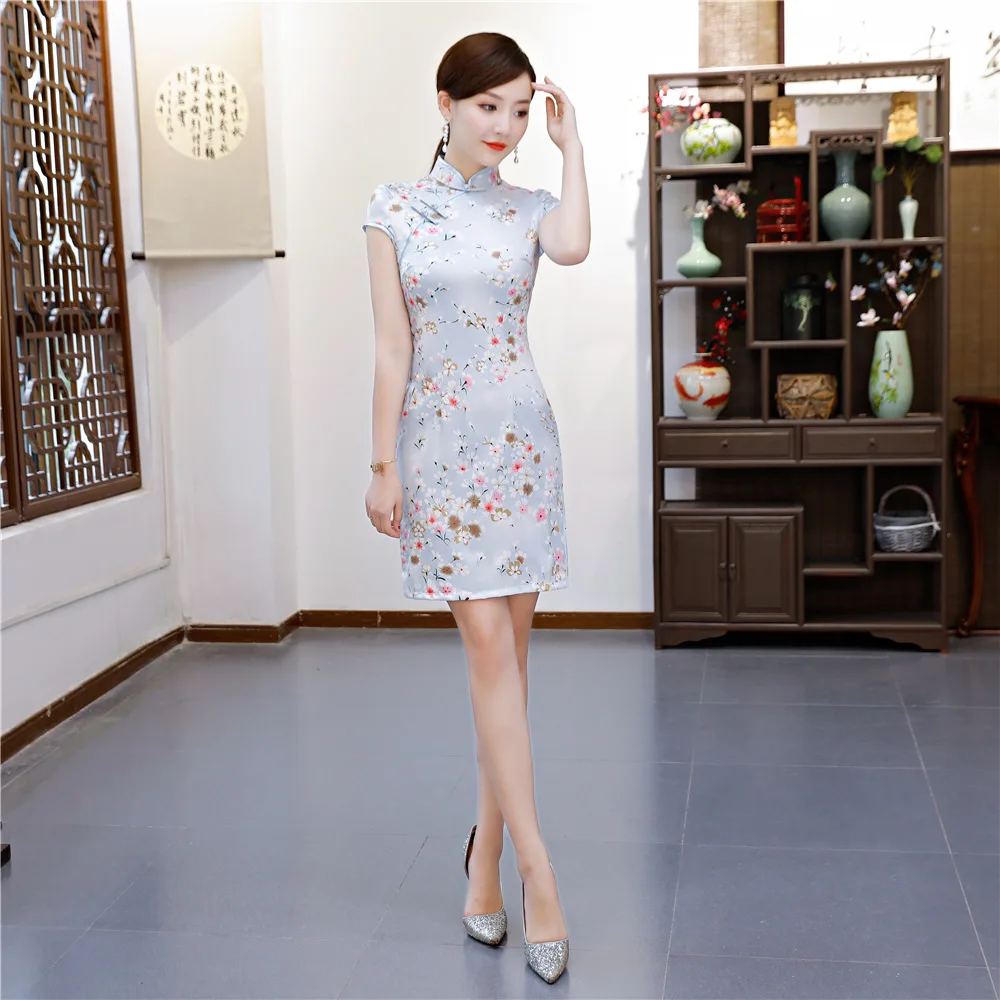 Cheongsam для девочек; летнее платье для родителей в китайском стиле; детская одежда; платье «Мама и я»; свадебное платье для мамы и дочки