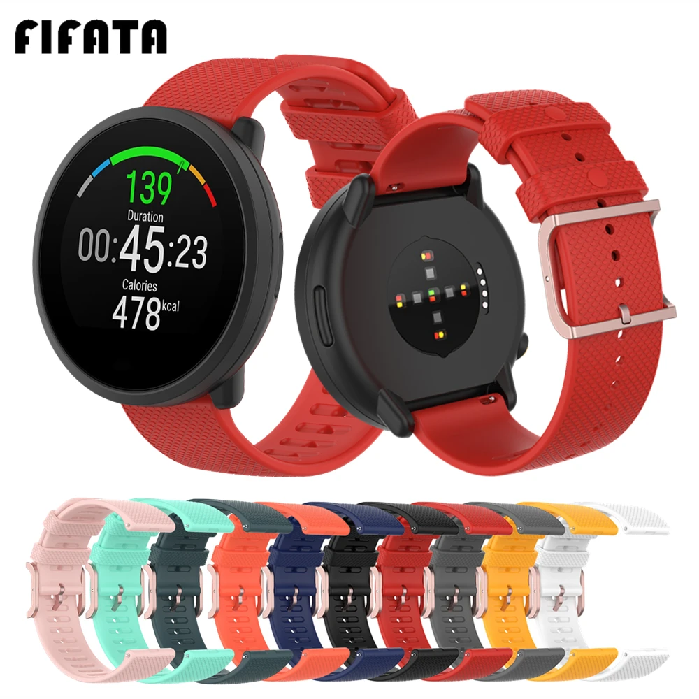 Silicone-Band Wristband Bracelet-Accessories Smart-Watch-Strap Polar-Unite Sport Gritx/ignite