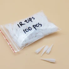 100 шт маленькие 1R иглы носики гигантские солнечные татуировки 1R иглы наконечники Перманентный макияж колпачки машин татуировки аксессуары