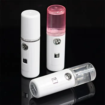 

30ML Hand-held Face Steamer Moisturizing Nano Ionic Mist Face Humidifier Facial Pore Cleansing Skin Care Machine 30#9