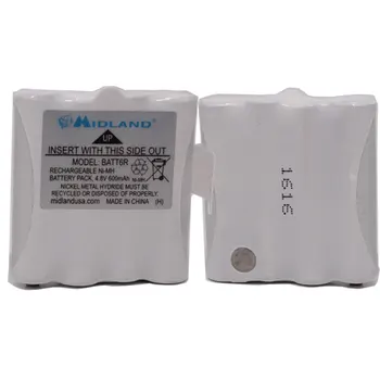 

BATT6R PB-G8 PB-G6 PBG8 600mAh Ni-MH Battery for Midland G6 G8 M24 M48 M99 LXT325 Series Reer 5005 Scopi Alan 441 Walkie Talkie