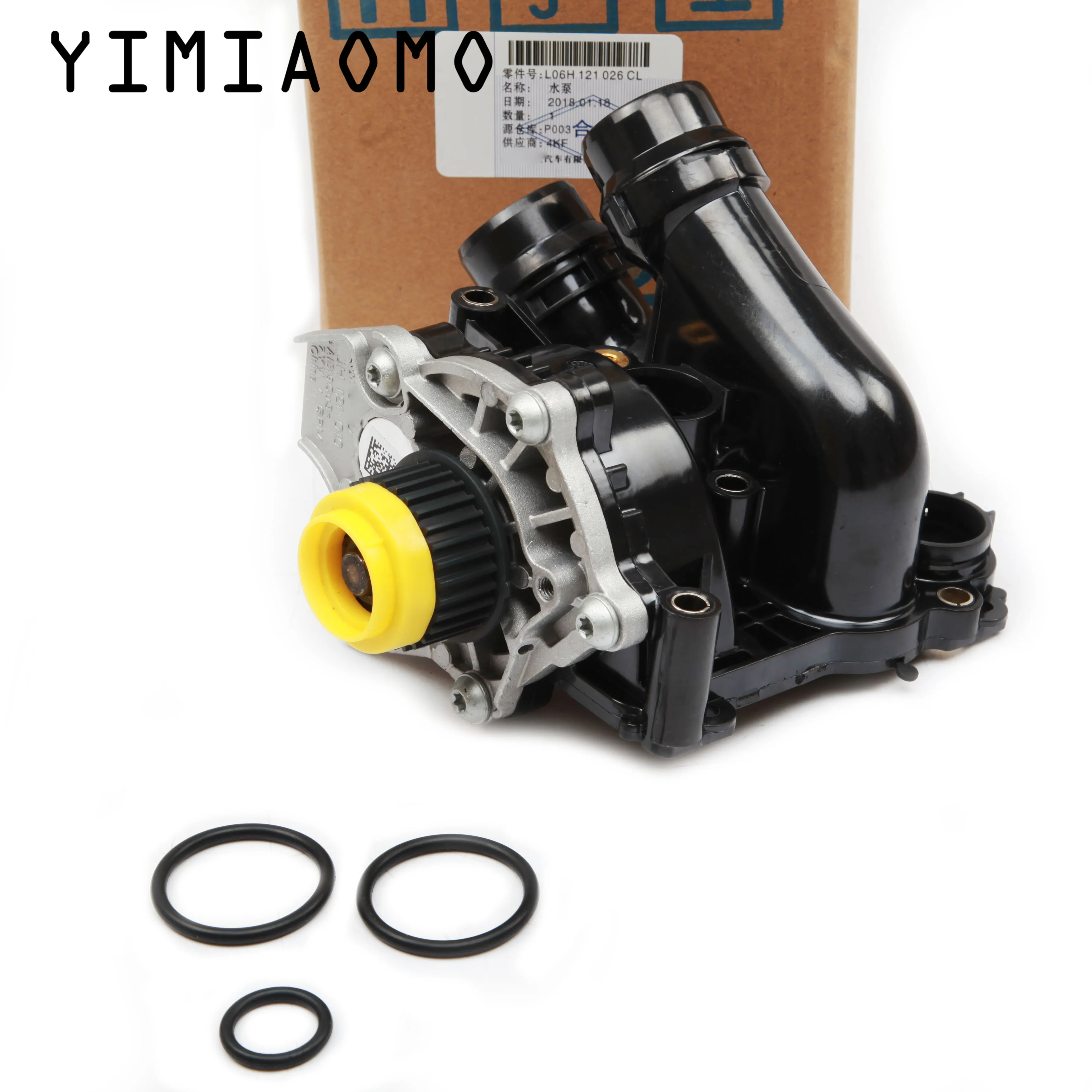 EA888 06H121026T водяной насос двигателя в сборе для VW Jetta Golf Passat CC Audi A3/4/5 Q5 TT Skoda Seat 1 8/2 0 TFSI 06H121026CQ|Водяные насосы| |