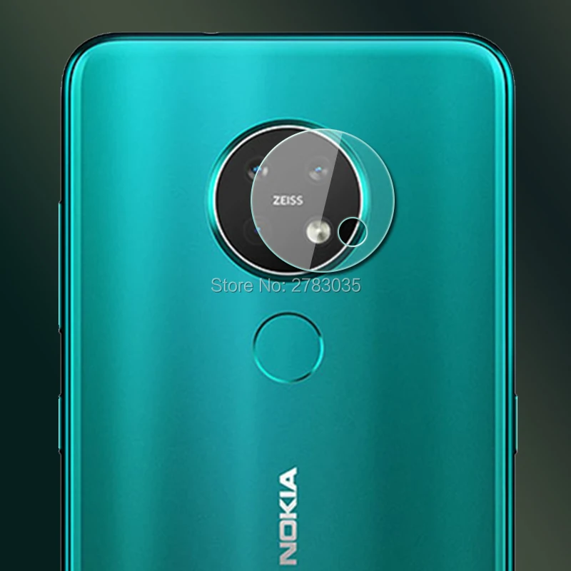 Для Nokia 7,2 6," Прозрачная ультра тонкая задняя крышка для объектива камеры защитная задняя крышка объектива камеры пленка из закаленного стекла