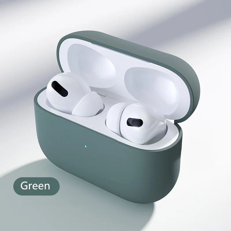 Силиконовый чехол для Airpods Pro милый наушников Air Pod 3 защитный беспроводных Bluetooth TWS