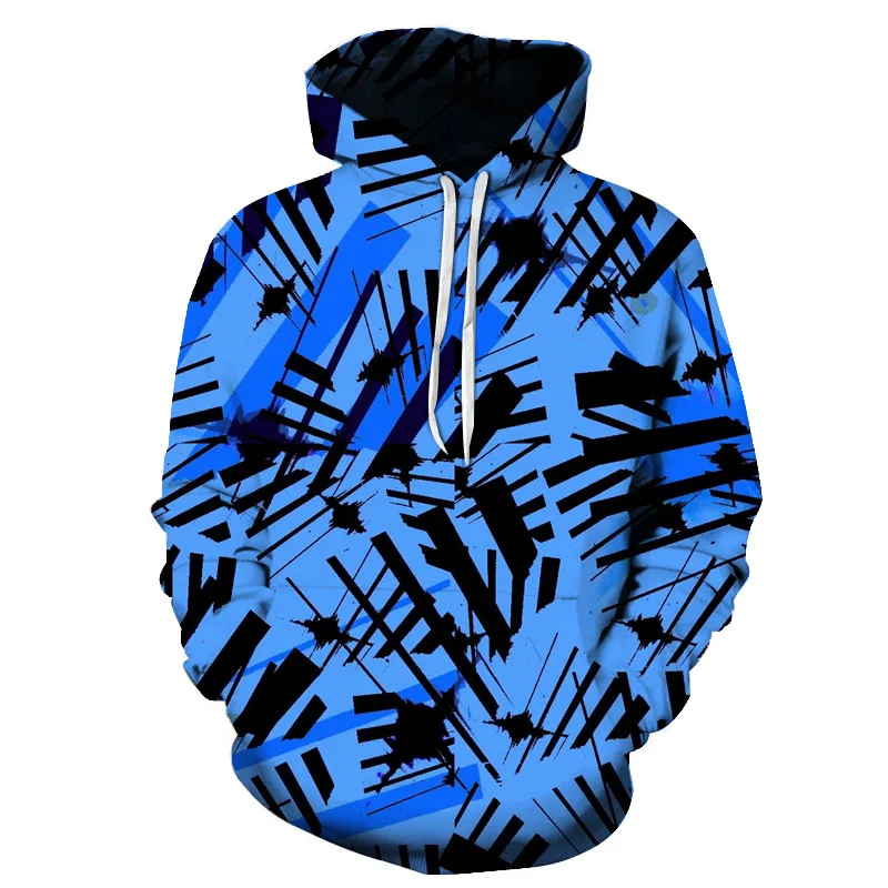 Color smog 3D printing hoodies autumn latest Men Women casual long-sleeved pocket hooded sweatshirts mens loose baseball uniform - Цвет: WY-1297