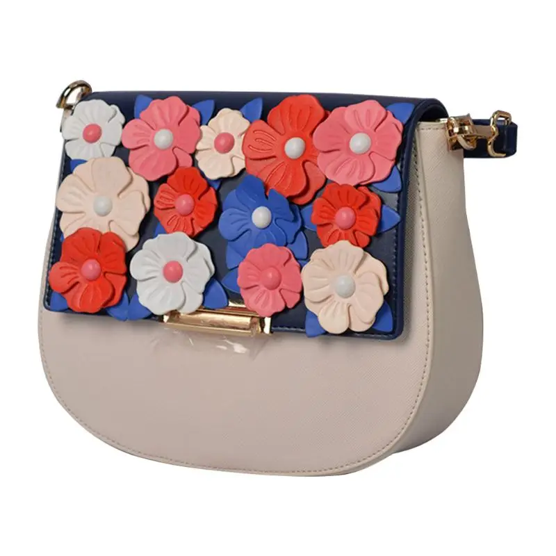

Women Flower Leather Handbag Shoulder Lady Crossbody Bag Tote Messenger Satchel