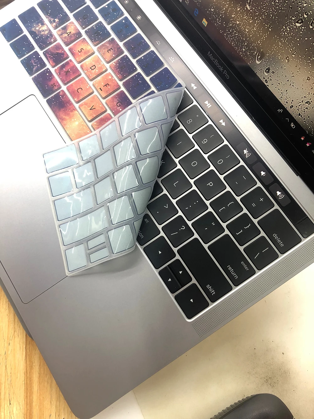 Аксессуары для ноутбука чехол для клавиатуры для macbook New pro1" 15" A2159 A1707 A1706 A1989 A1990 чехол для клавиатуры ноутбука защитная пленка