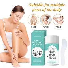 80ml 1 Piece Hair Removal Cream Body Hands Hair Safe And Gentle Clean Painless Hair Removal Cream Removing Unwanted Hair