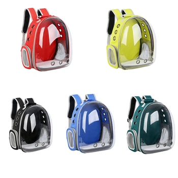 

Dog Cat Transparent Space Capsule Breathable Shoulder Bag Pet Outside Travel Portable Carry Backpack Dogs Cat Carrying Cage