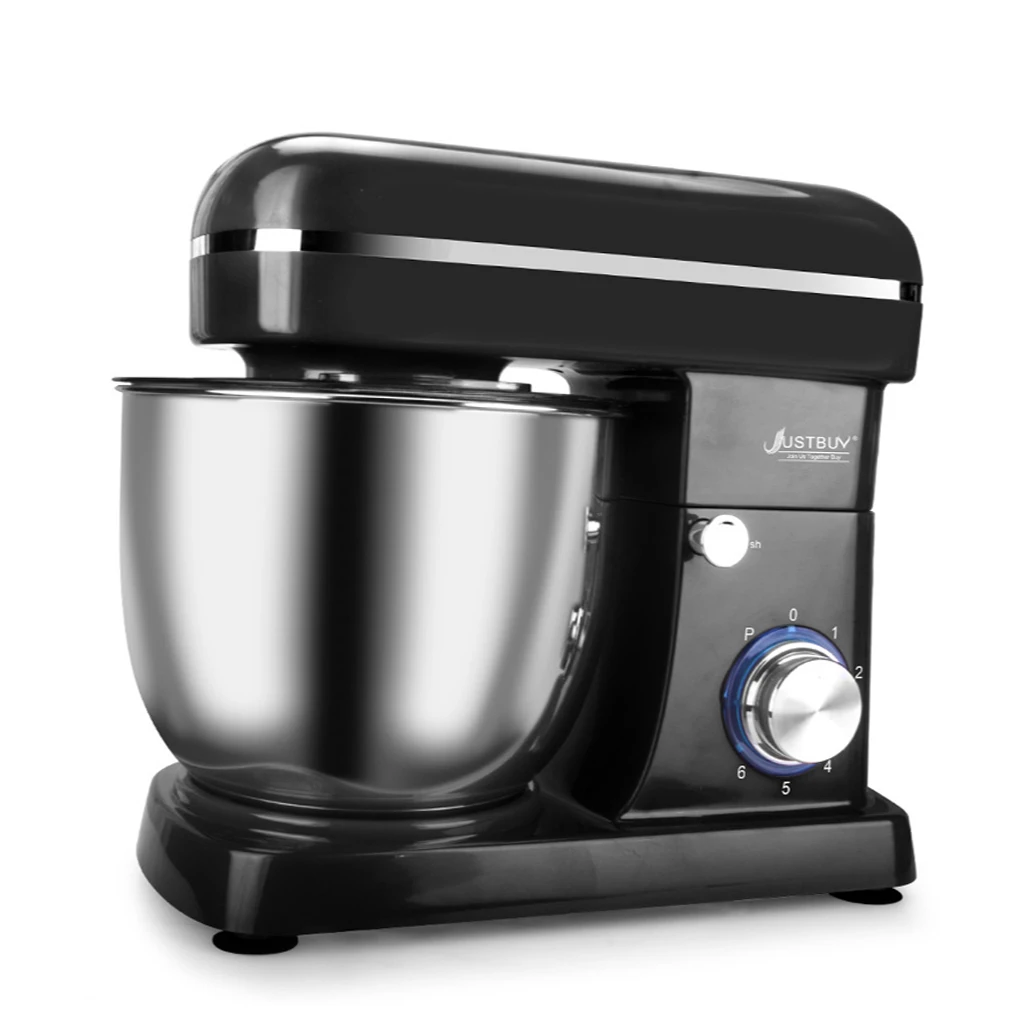 5L 6 Speeds Kitchen Electric Stand Mixer Bread Dough Maker Machine Tilt-Head Red w/ Mixing BowL