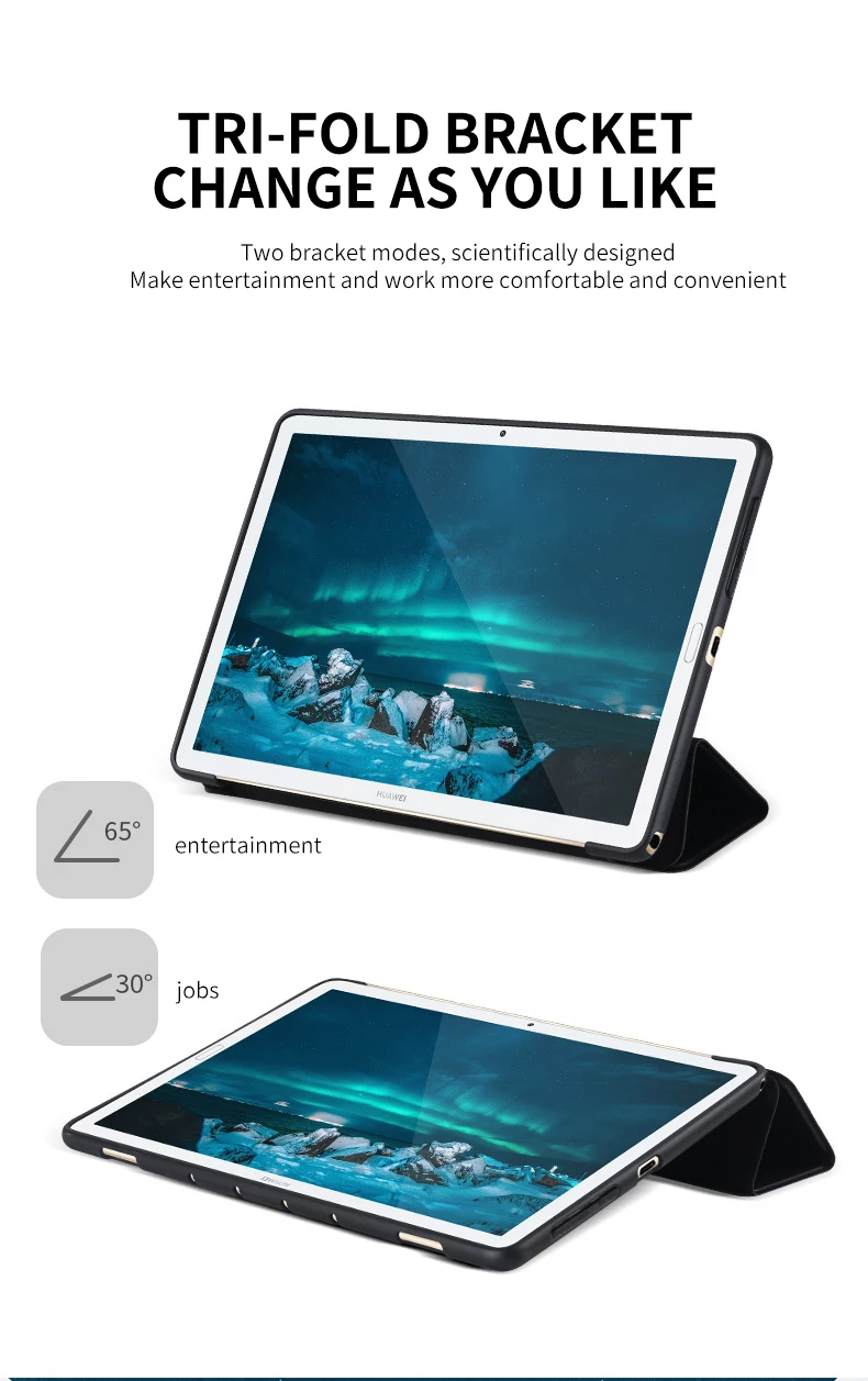 polegada caso de couro SCM-AL09 w09 silicone macio escudo para m6 10.8