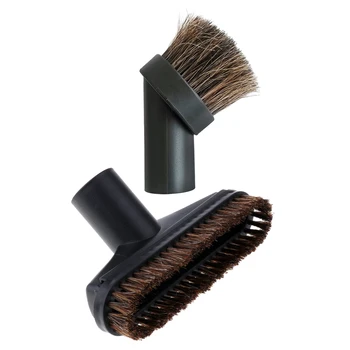 

2pcs/set 1-1/4 inch 32mm Replacement Dust Brush Horsehair Vacuum Attachment Head