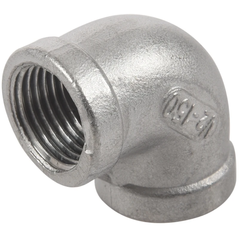 Hot XD-1/2BSP Female 90 Degree Stainless Steel Equal Elbow Pipe Fitting | Обустройство дома