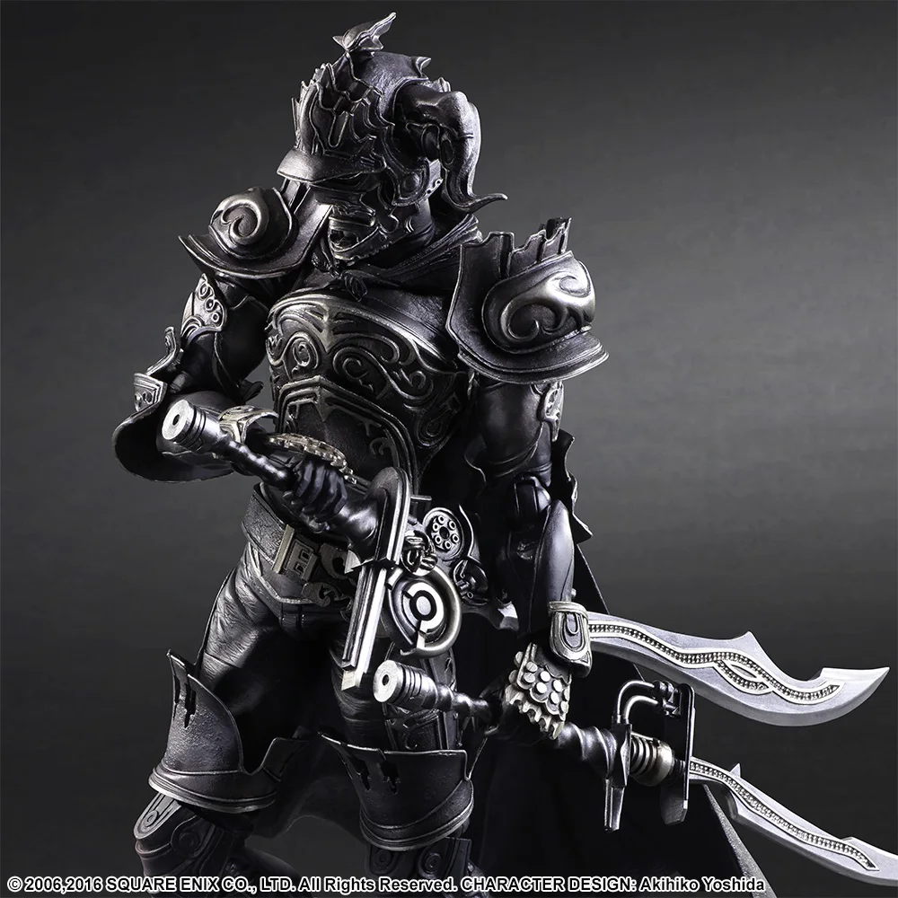 Play Arts Final Fantasy Square IX Kai Dissidia Gabranth ПВХ фигурка Коллекционная модель игрушки 26 см