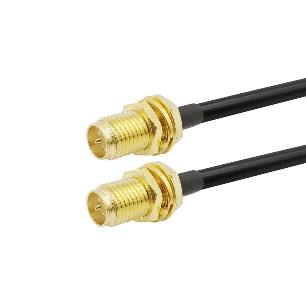 RP-SMA Female to RP- SMA Connector WLAN Network WiFi Wireless Antenna RG316/RG316D/RG174/RG58/LMR195 RF Cable | Обустройство дома
