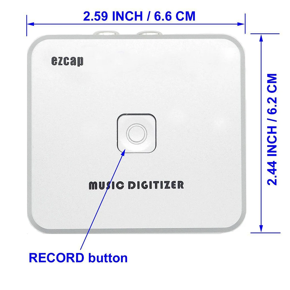 DC 5 в U диск стабильный аудио запись Plug And Play MP3 конвертер USB порт Кнопка Портативный кассеты музыкальный дигитайзер Mini