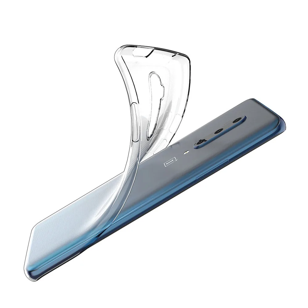 Прозрачный мягкий силиконовый чехол для OnePlus 7 7T Pro 3 5 6 T защитный из ТПУ телефона