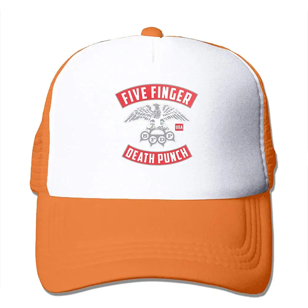 Maxdot для женщин и мужчин унисекс тележки регулируемые кепки с пятью Finger Death Punch дизайн