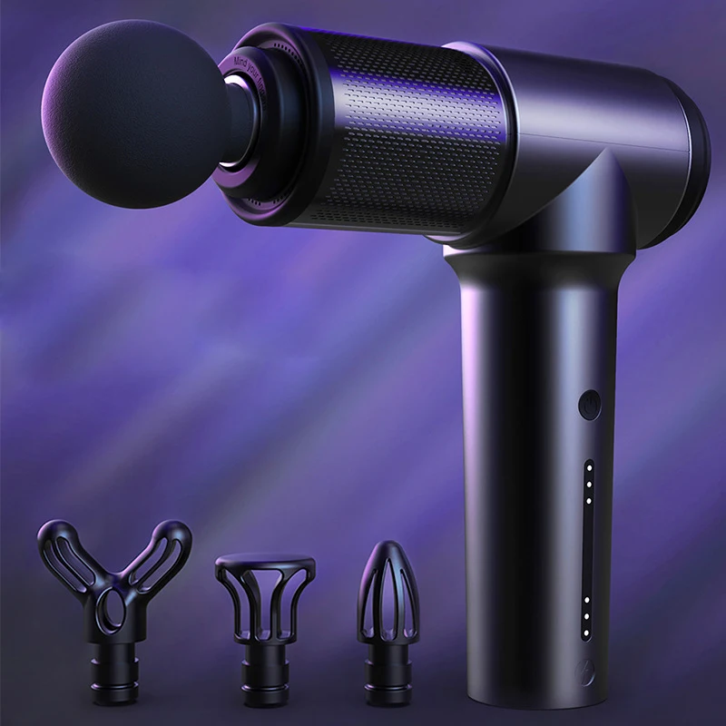 

Mini whole body massage fascial gun exercise muscle deep relaxation vibration massage gun nano