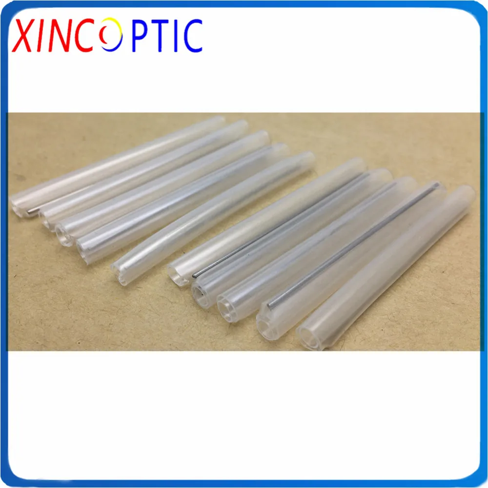 

1.0*60mm FTTH Drop Fiber Optical Splice Protection Sleeves Heat Shrinkable Single Rod Tube