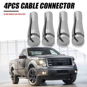 

Rear Door Latch Cable Series F150 F250 F350 Ext.Cab Classic Colors Simple Enduring Repair 4pcs Kit for Ford F
