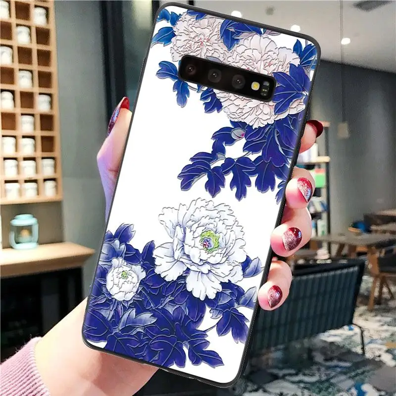 Роскошные 3D крышка тиснения для samsung Galaxy A50 A70 A10 A20e A30 A40 A60 A3 A5 A7 A9 A6 A8 плюс S10 плюс S10e чехлы