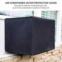 Оксфордская ткань для наружного кондиционера, защитный чехол, защитный чехол для кондиционера, пылезащитный чехол для зимнего снега