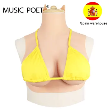 

Crossdresser Realistic Silicone Breast Forms Fake Boobs Plate Enhancer Tits Shemale Transgender Drag Queen Crossdressing Cosplay