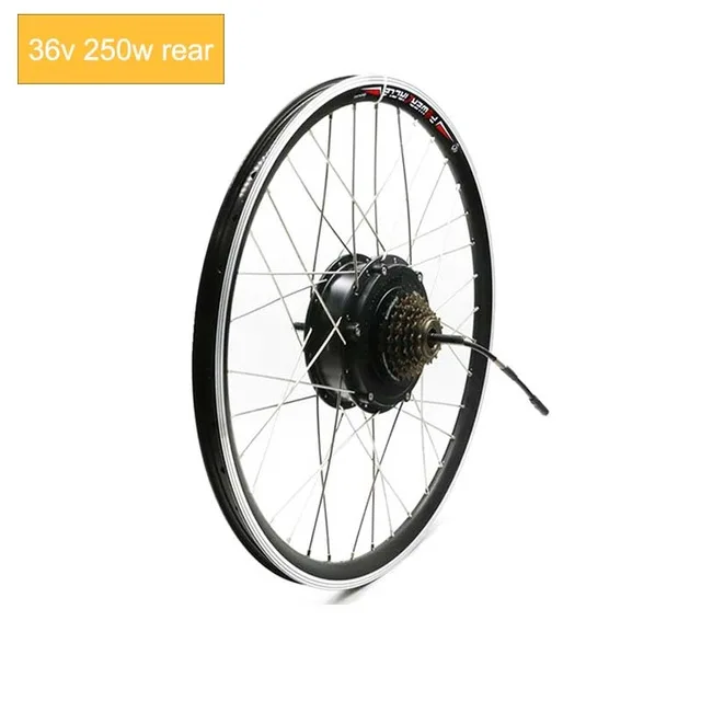 36V электрическое преобразование велосипедов Комплект 250W350W500W Мотор Ступицы Колеса для 2" 26" 700C горный электровелосипед комплект Электрический bicicleta - Цвет: 36V250W MOTOR WHEEL