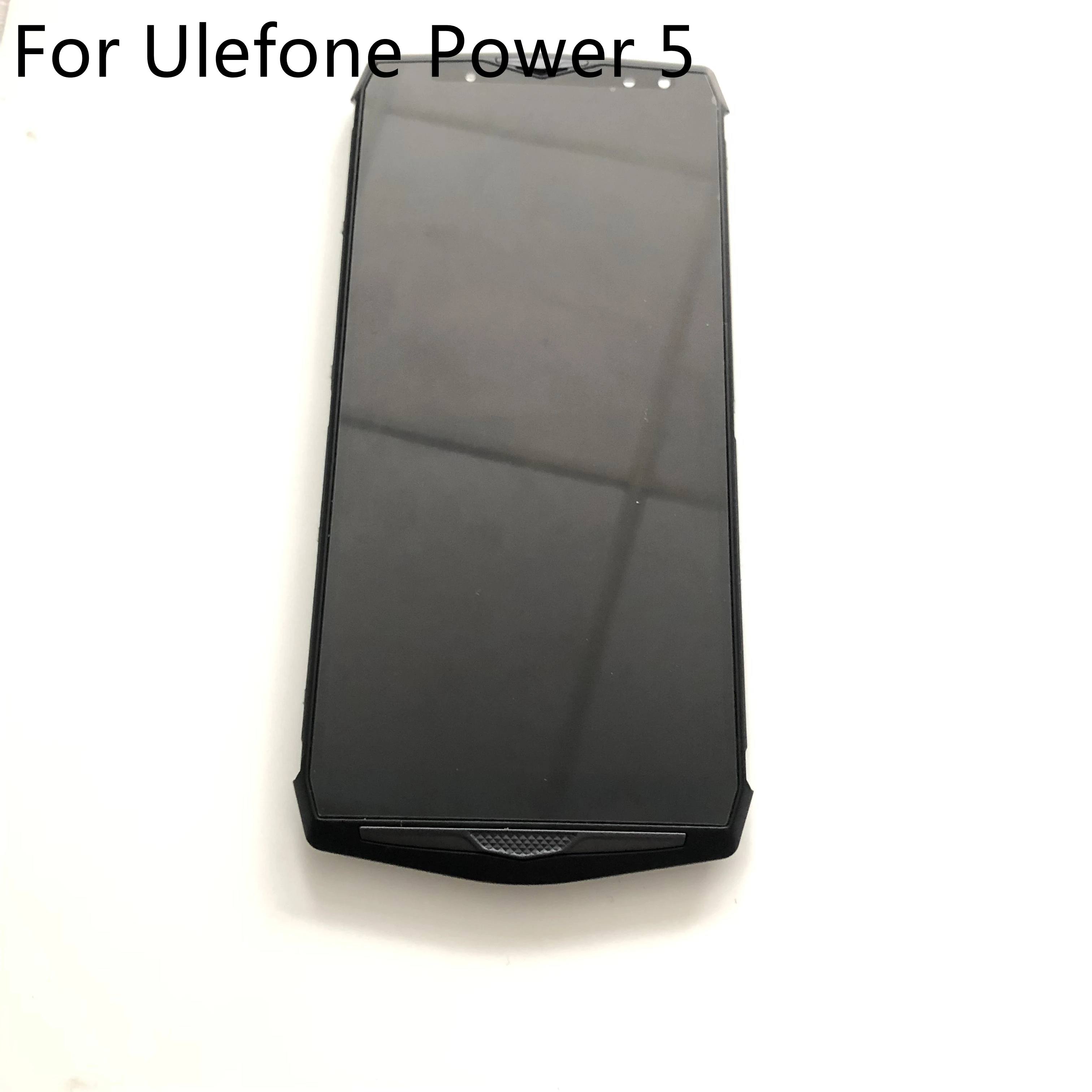 Б/у ЖК-экран + сенсорный экран рамка для смартфона Ulefone Power 5 MTK6763 Octa Core 6 0 &quotFHD 2160x1080